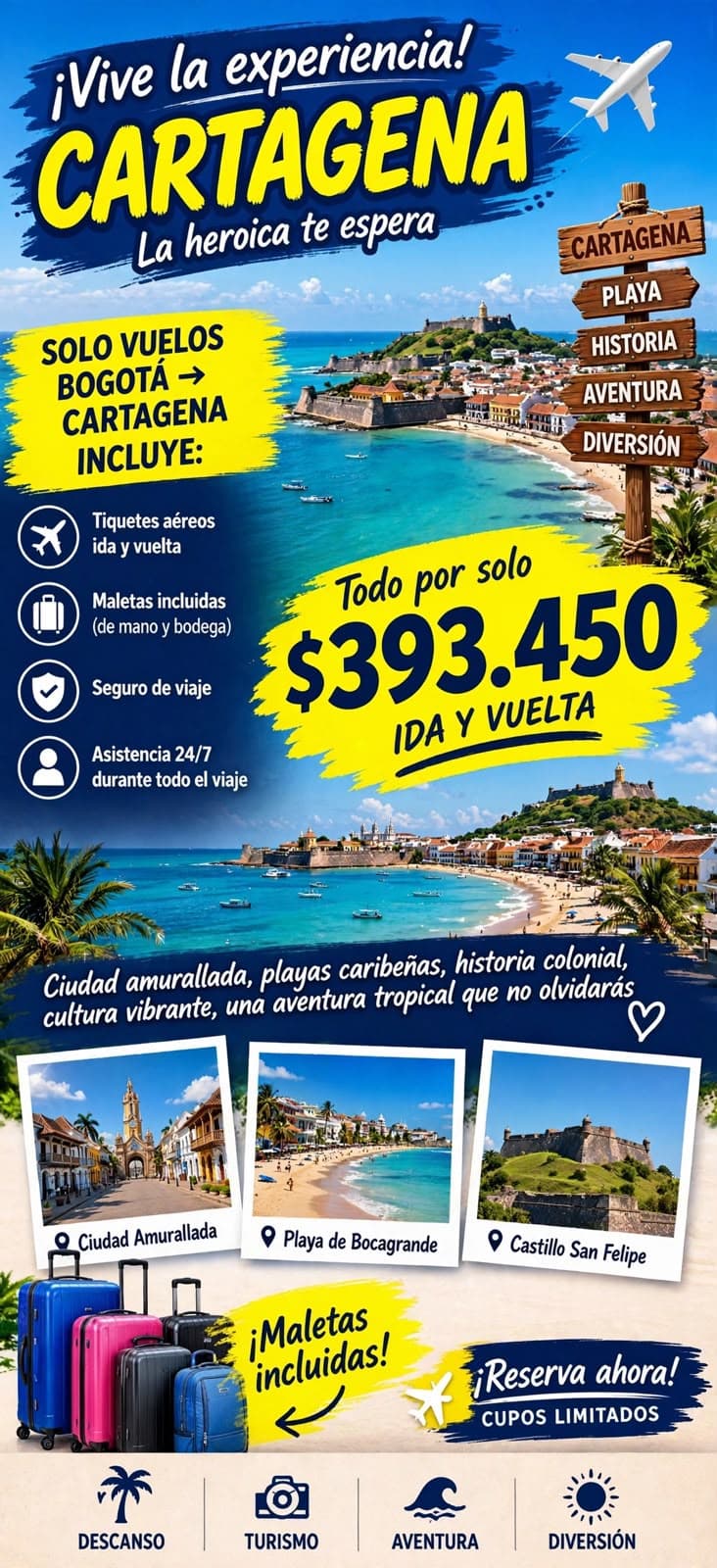 Cartagena, Colombia — La heroica te espera